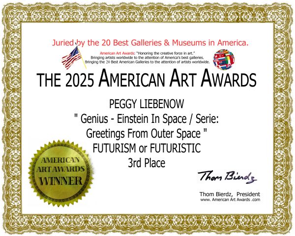 Genuis Einstein in Space-american art award 2025-PEGGY LIEBENOW.jpg
